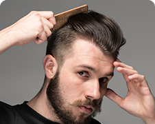 Cấy tóc đường chữ M