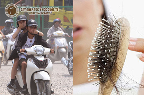 Rụng tóc do bụi mịn – Làm sao để khắc phục?